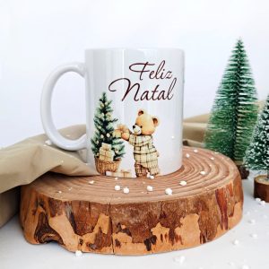 Caneca de Natal - Urso